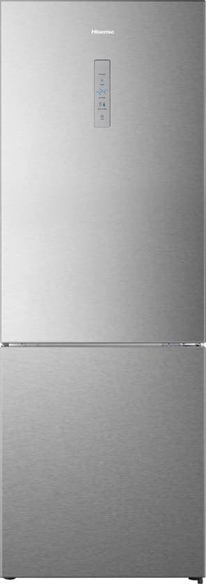 Hisense RB645N4BID - Vrijstaande koel-Vriescombinatie - 70cm breed - 495 Liter - No Frost - Fast Freeze - Metal-Tech Cooling - RVS - Energieklasse D