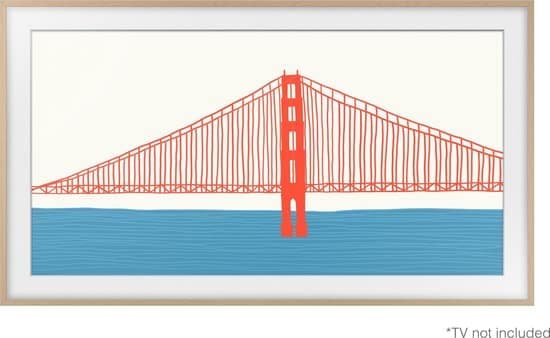 Samsung – The Frame (2021) – 55″ Lijst – Teak – VG-SCFA55TKBXC - foto 2