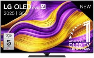 LG G5 OLED55G56LS - 55 inch - 4K OLED Evo Max - 2025