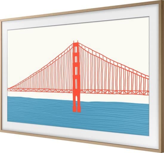 Samsung – The Frame (2021) – 55″ Lijst – Teak – VG-SCFA55TKBXC - foto 5