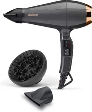 BaByliss Italian Air Pro 2200 6719DE - 75mm Blaasmond - 90mm Blaasmond - Diffuser - Föhn