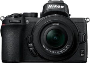 Nikon Z50 systeemcamera + NIKKOR Z 16-50mm lens - Zwart