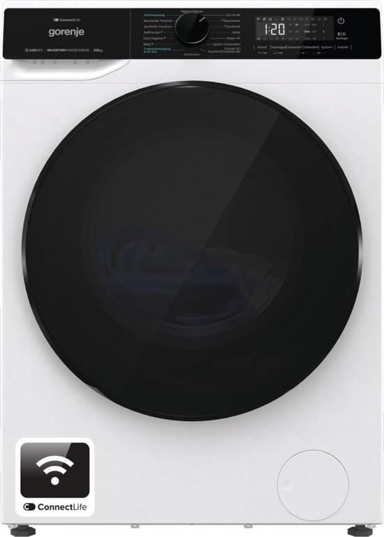 Gorenje WD2PA854ADW/DE Was-droogcombinatie – Duits Display