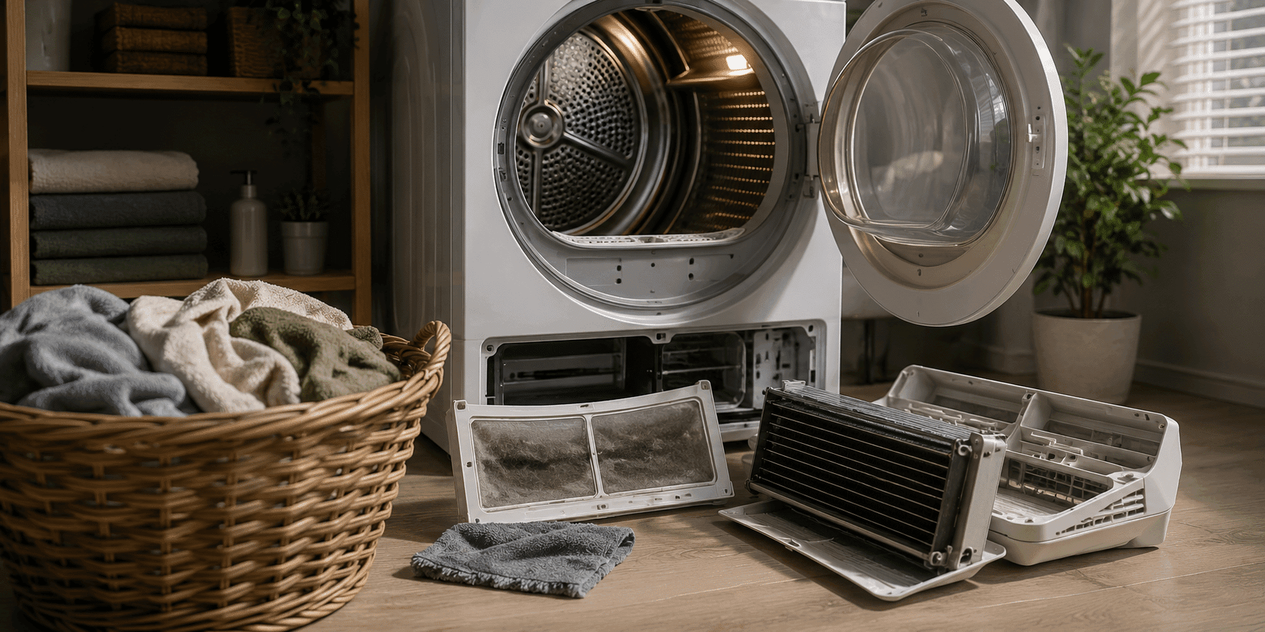 Droger wordt niet warm of droogt niet? Oorzaken per type