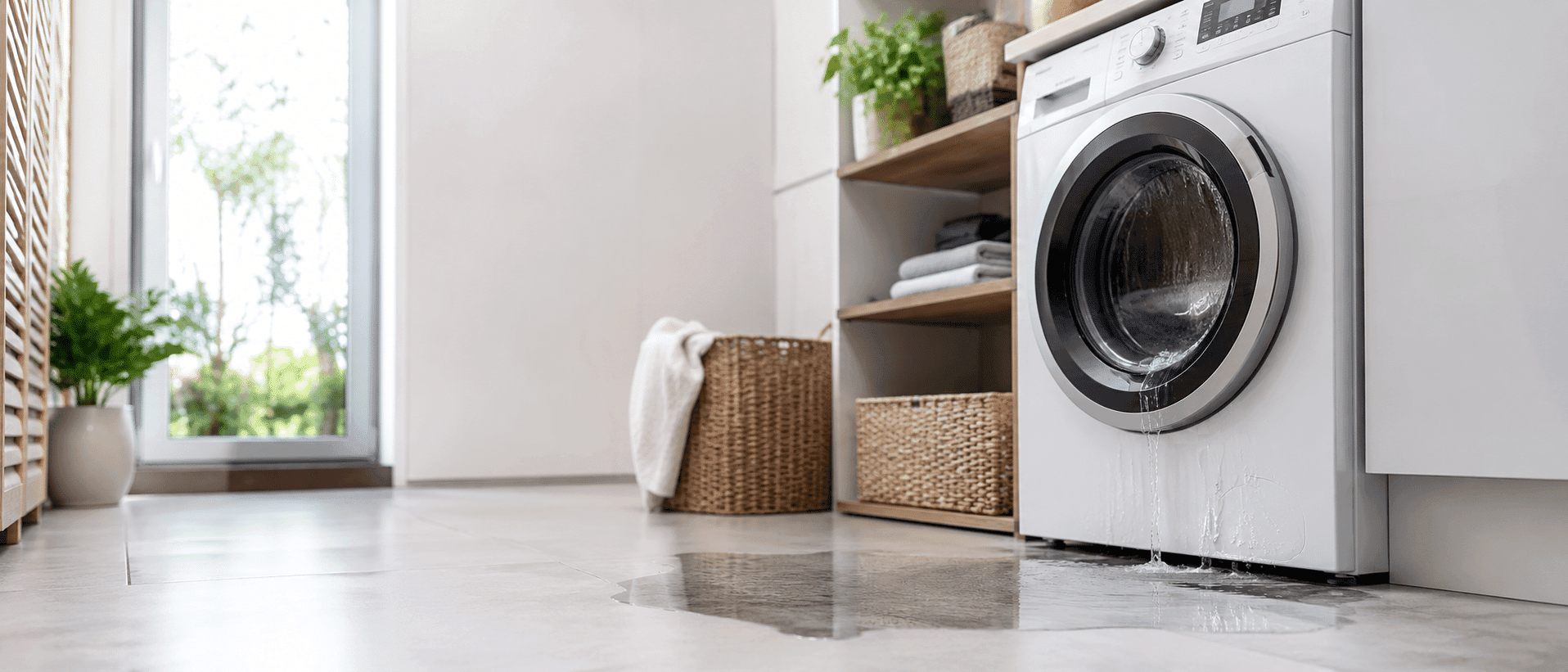 Wasmachine lekt water? Zo vind je snel de oorzaak